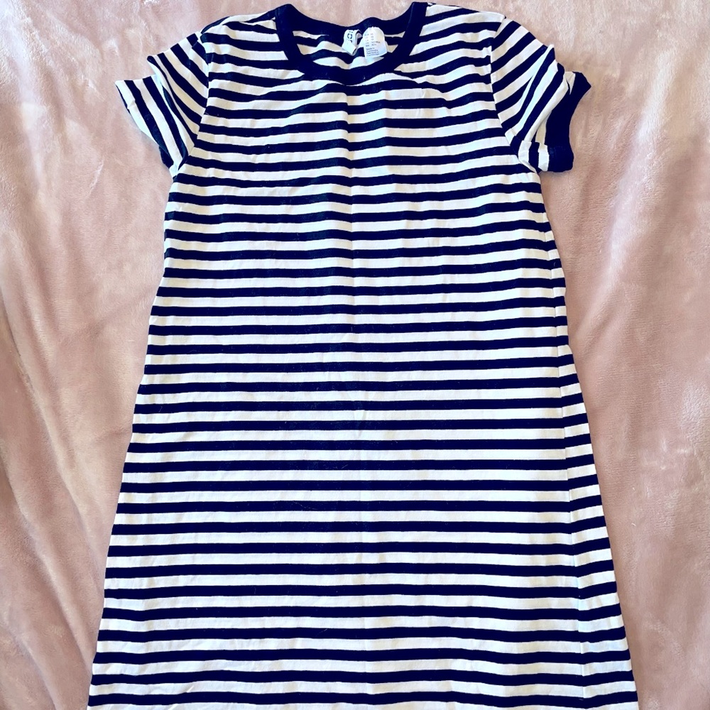 Stripe T-shirt dress